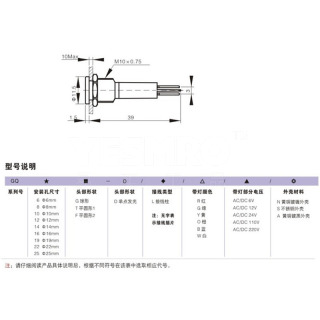 GQ10系列 金属指示灯