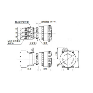 YW系列 蘑菇头急停按钮