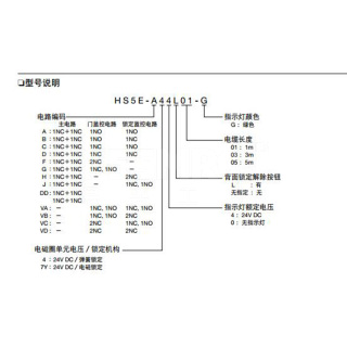 安全门锁HS5E系列