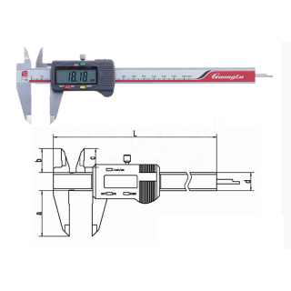 数显卡尺电子游标尺 不锈钢游标尺