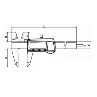 数显卡尺电子游标尺 不锈钢游标尺