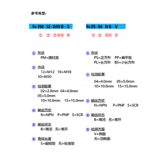 方型感应开关传感器