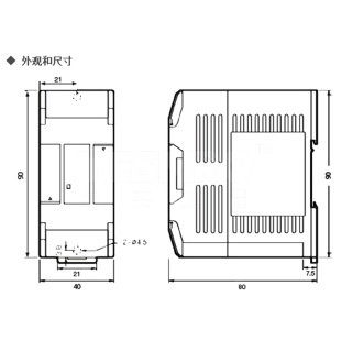 PLC AIO模组 右侧扩充模组 模拟量模块