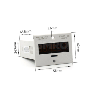 ZYC11-6H系列 数显式累加计数器