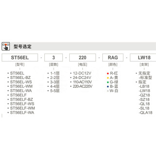 ST56EL系列 多层警示灯三色灯