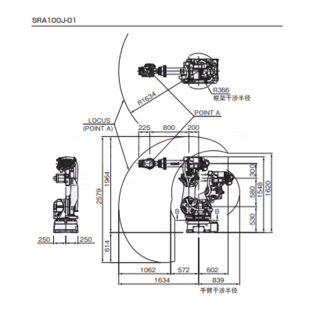 SRA100J-01 高性能机器人