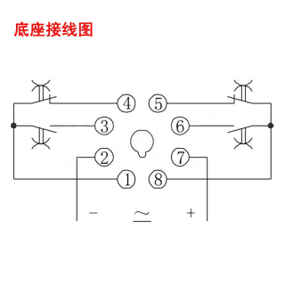 DH48S-S系列 双延时循环时间继电器