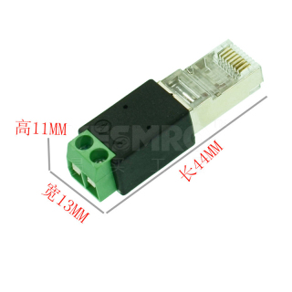 RJ45转485端子