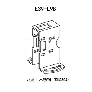 E39-L/-S/-R安装支架/狭縫/反射板