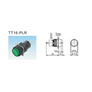 TT16系列 短型按钮开关