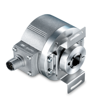 58 mm – 盲孔型测量轮编码器