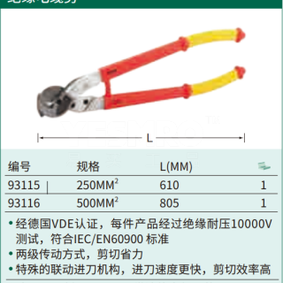 绝缘电缆剪