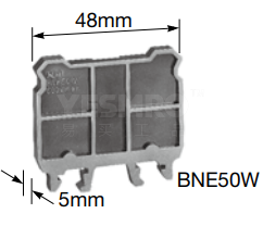 BN-W・BNH-W系列端子台附件