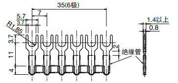 BN-W・BNH-W系列端子台附件