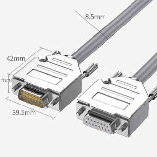 DB15连接线高柔拖链线