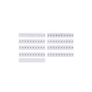 ZB系列 接线端子数字标记条