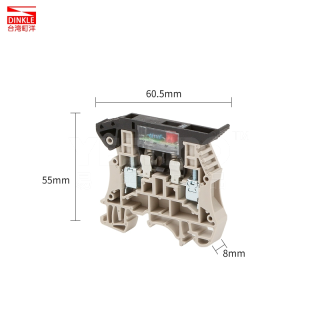 DK系列螺丝式导轨接线端子