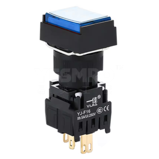 YJ-F16系列矩形带灯按钮