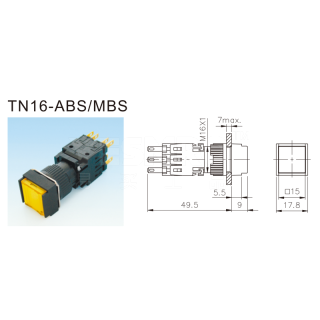 TN16系列分离式按钮开关