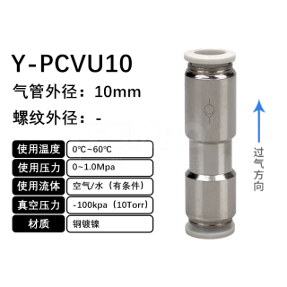 PCVU-快插式单向阀