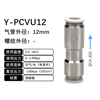 PCVU-快插式单向阀