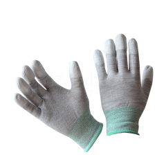 碳纤维PU指尖涂层手套