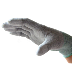 碳纤维PU指尖涂层手套