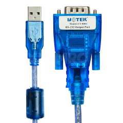 USB转RS232接口转换器串口线 USB2.0转9针com口转换线