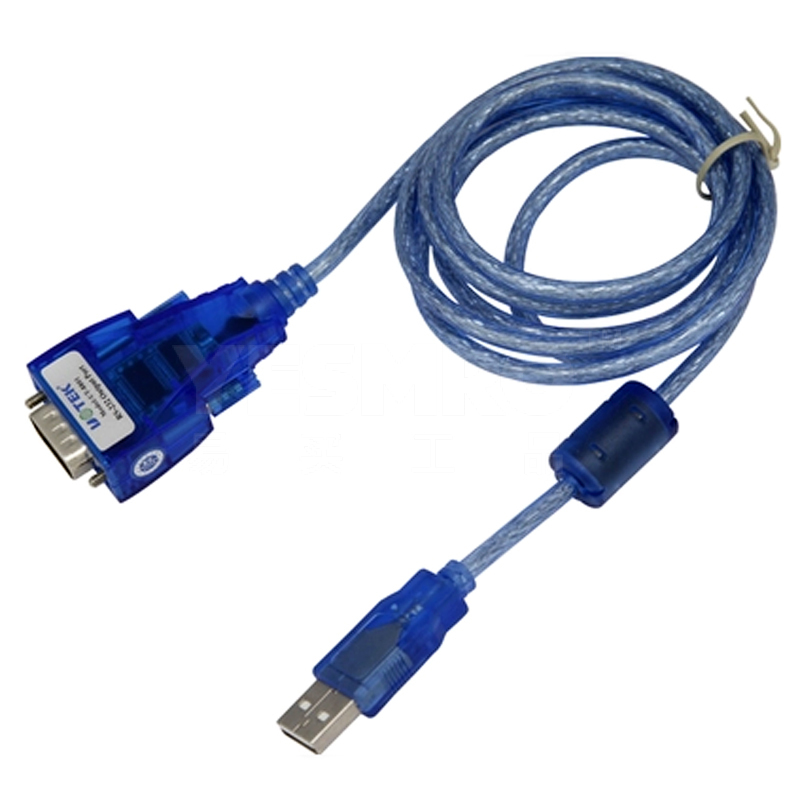 宇泰 UTEK USB转RS232接口转换器串口线 USB2.0转9针com口转换线