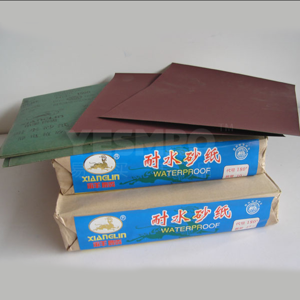 易买优选 耐水砂纸 优质耐磨氧化铝砂纸(整包)