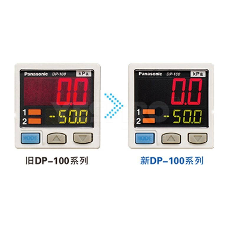 松下 Panasonic 双画面・数字压力传感器 [气体用] DP-100
