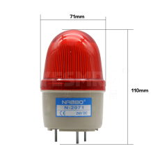 N-2071J小型警示灯 频闪报警灯 LED信号灯
