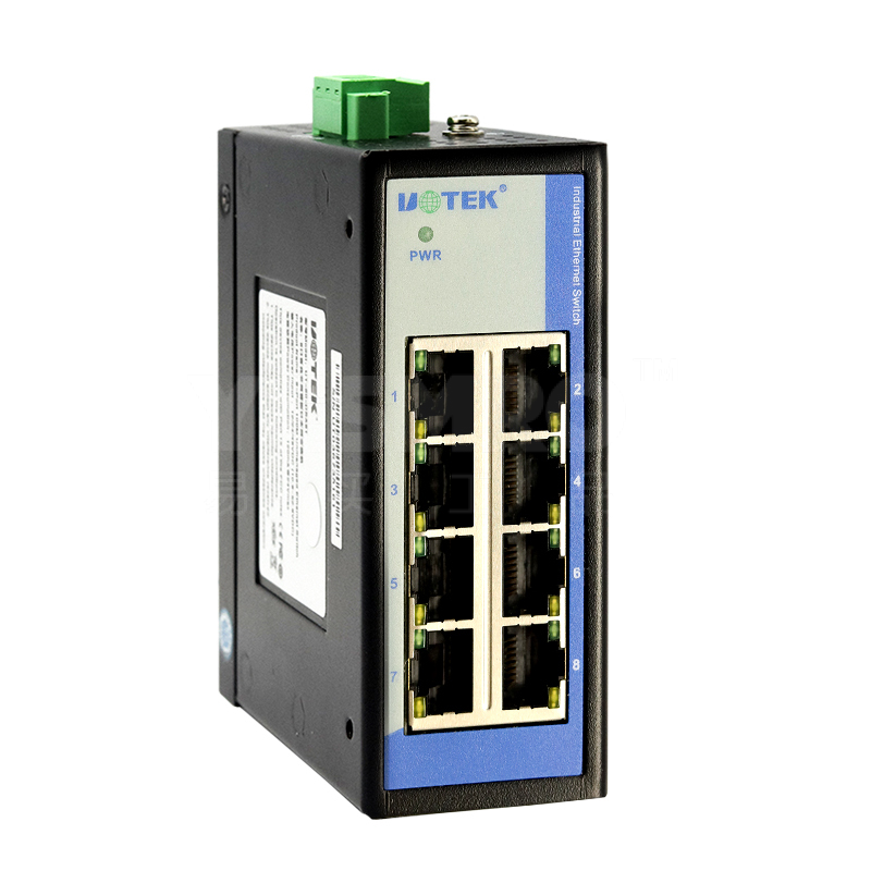 Ut6 Router 宇泰 UTEK UT 工业级百兆交换机 UT-60-DSA8T 8个10/100Base-TX端口, 导轨式安装 - null E68476 ...