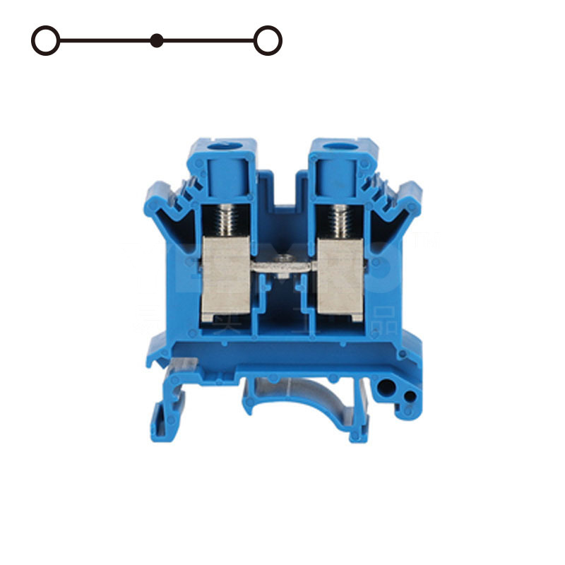 万坤 WKDQ UK系列螺钉式接线端子 UK16 BU 蓝 单层 16 800 101 10.2 JUK16 BU TV9543【价格 图片 ...