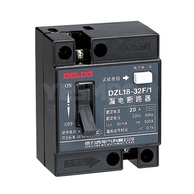 德力西 DELIXI DZL18系列 塑壳断路器