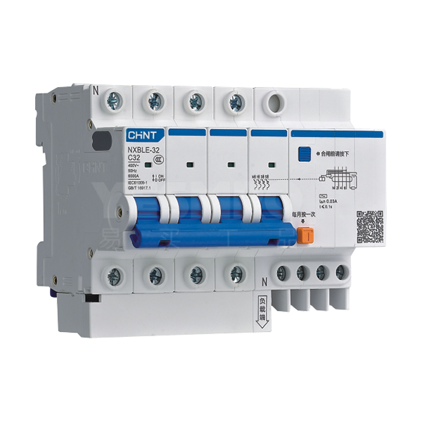 正泰 CHINT NXBLE-32系列剩余电流动作断路器