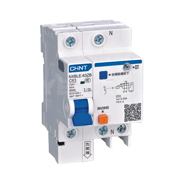 正泰 CHINT NXBLE-63ZB系列自诊断剩余电流动作断路器