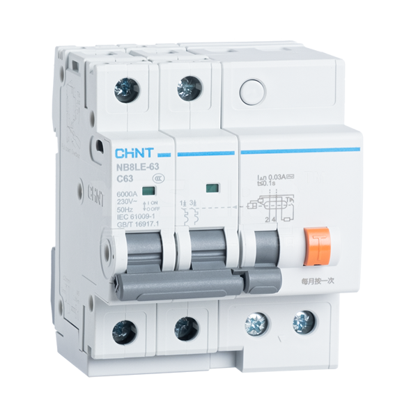 正泰 CHINT NB8LE-63系列剩余电流动作断路器