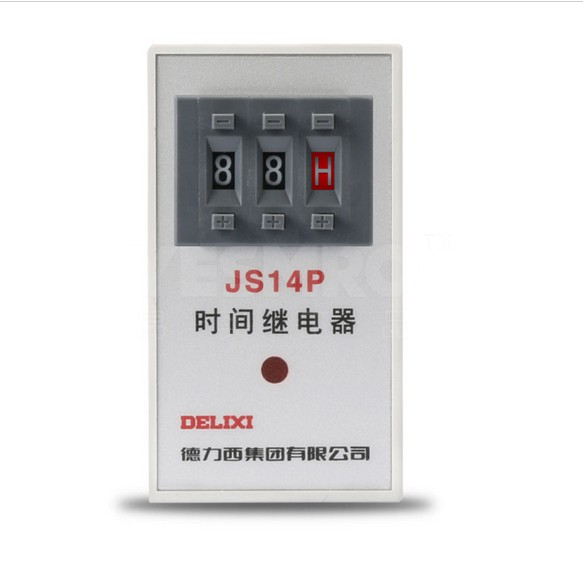 德力西 DELIXI JS14P 数字式时间继电器 方座