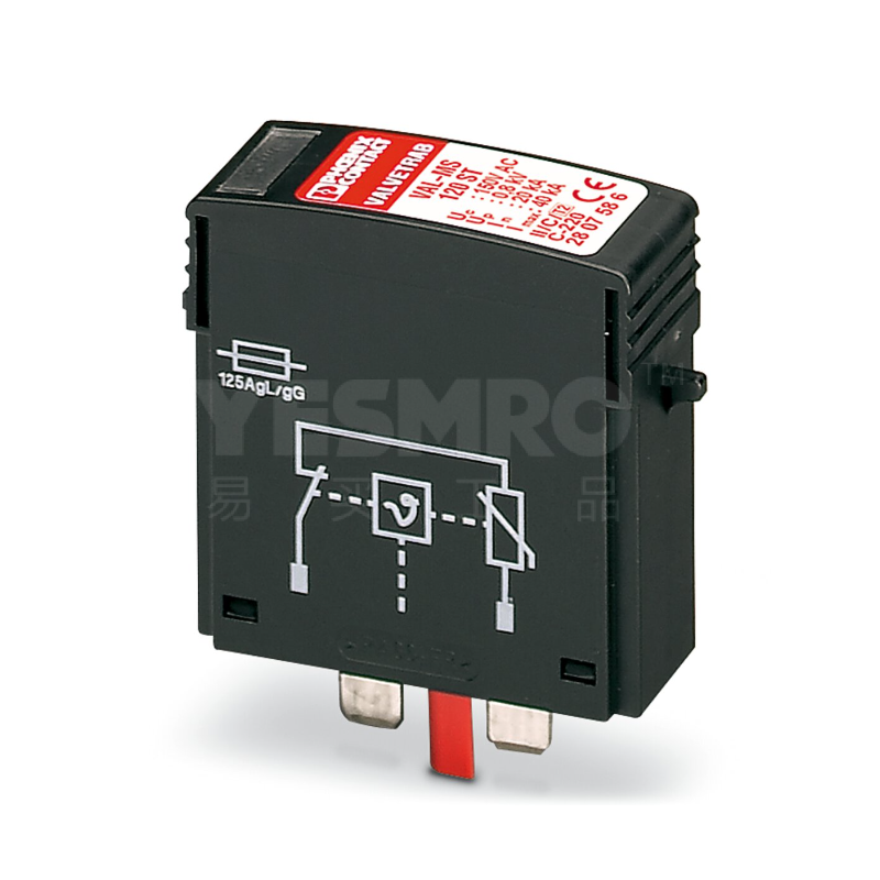 菲尼克斯PHOENIX 电涌保护器 VAL-MS 120 ST 备用插头 1 AC150V 可插拔 2807586 VM6118【价格 图片 ...