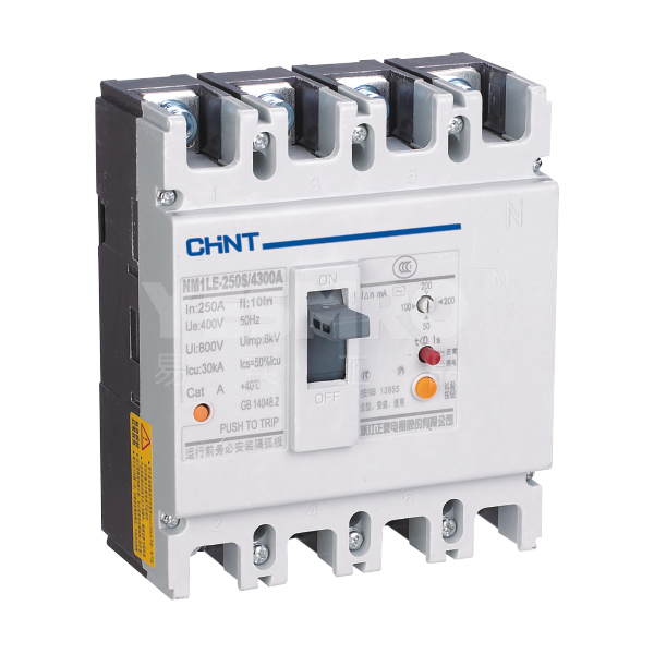 正泰 CHINT NM1LE-G系列漏电断路器(透明型)