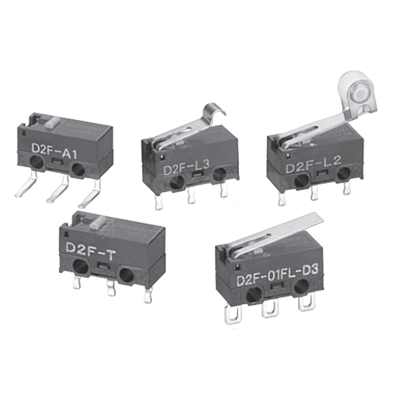 欧姆龙 OMRON D2F超级小型微动开关