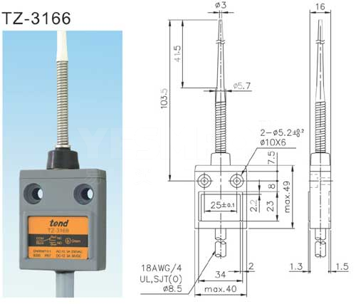 天得 TEND TZ系列 限位开关