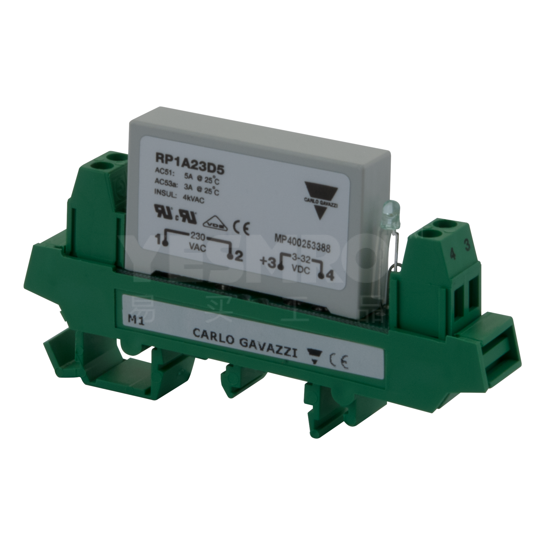 佳乐 CARLOGAVAZZI DIN 导轨安装