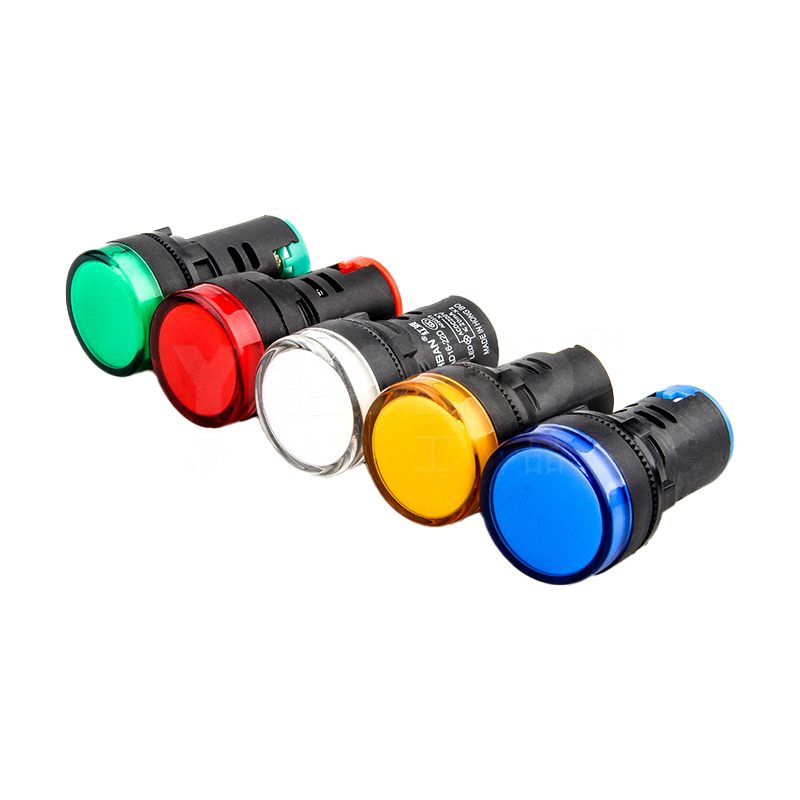 红波 ONPOW AD16 圆平形（超短型）信号灯