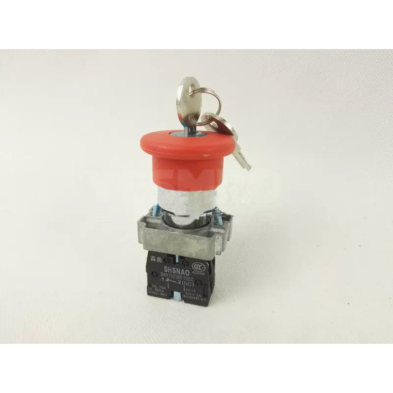 易买优选 XB2 蘑菇头急停电源按钮模块