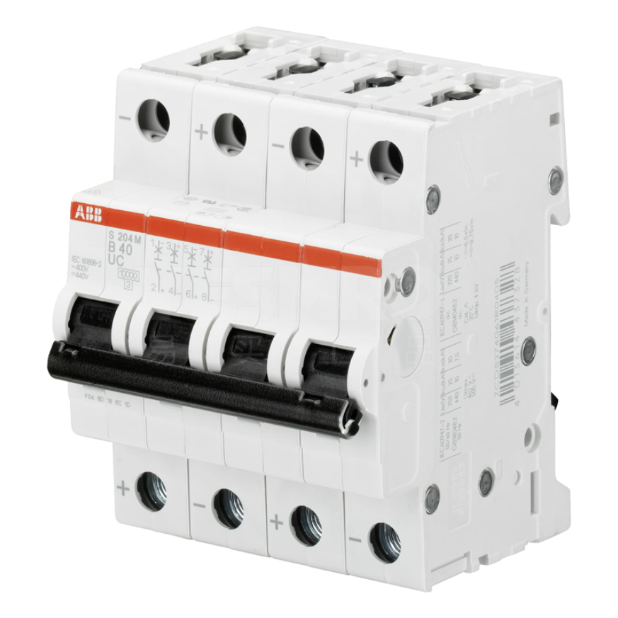 ABB S200MUC系列交直流微型断路器
