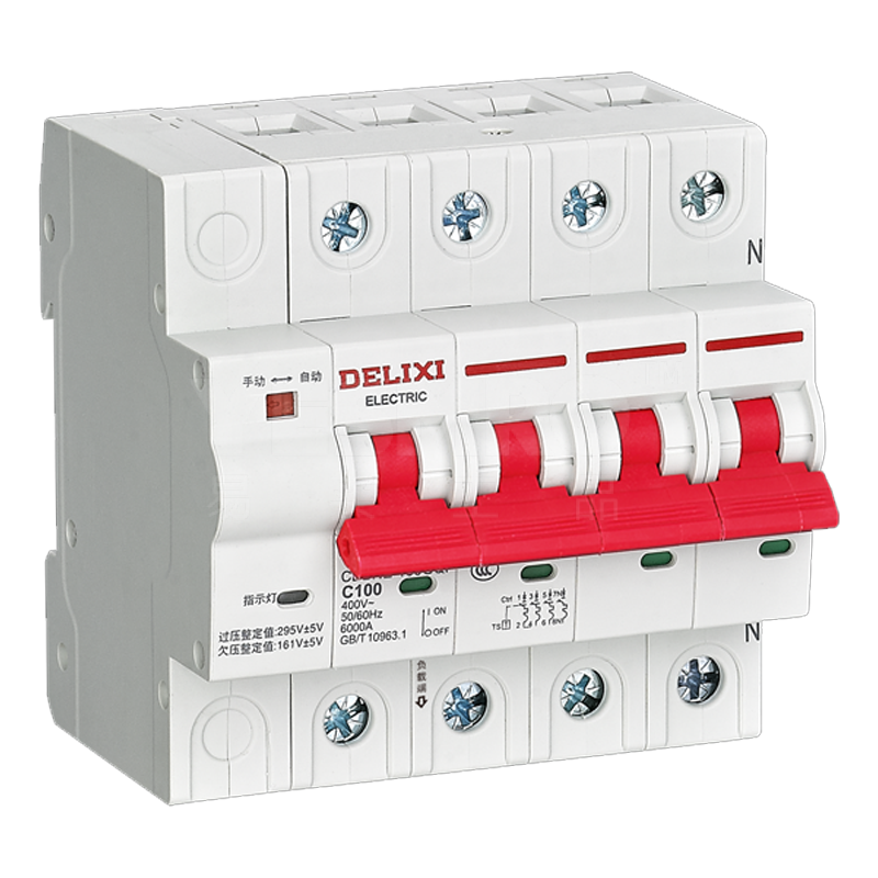 德力西 DELIXI CDBNE-100GQF系列光伏并网断路器