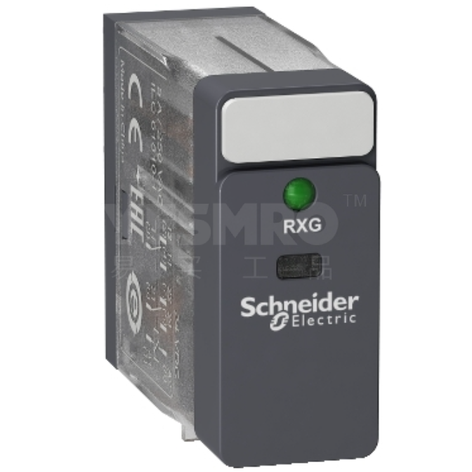 施耐德 Schneider RXG接口型中间继电器-带LED