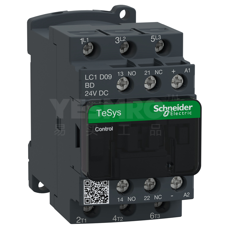 施耐德 Schneider 国产TeSys LC1D系列三极交流接触器(直流线圈)